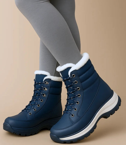 Bota Impermeável Feminina Térmica Forrada Antiderrapante | Kika