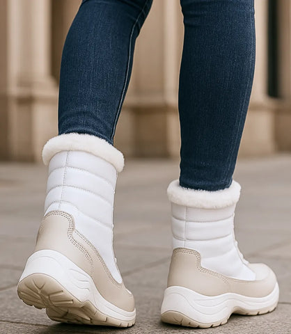 Bota Impermeável Feminina Térmica Forrada Antiderrapante | Kika