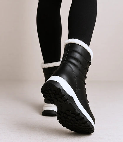 Bota Impermeável Feminina Térmica Forrada Antiderrapante | Kika