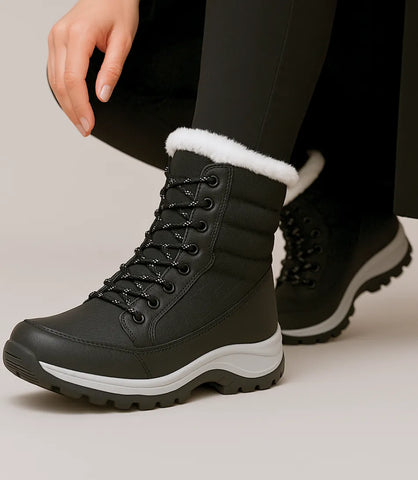 Bota Impermeável Feminina Térmica Forrada Antiderrapante | Kika