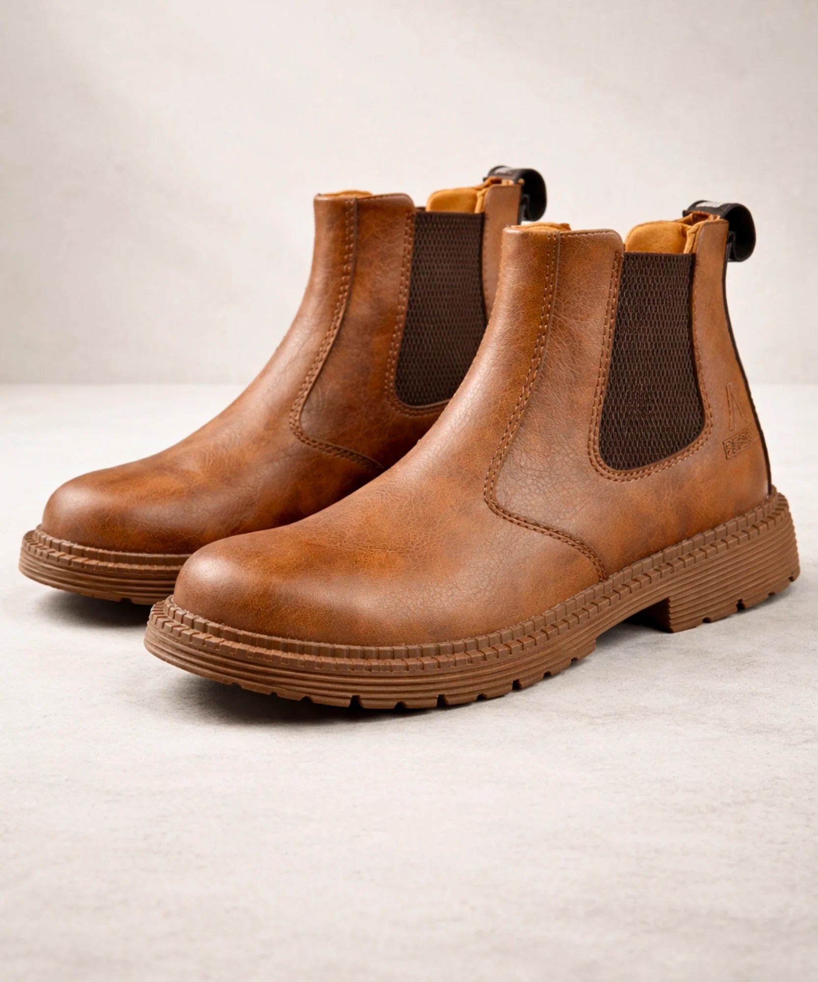 Comprar bota masculina chelsea couro impermeável casual social barato promoção frete grátis