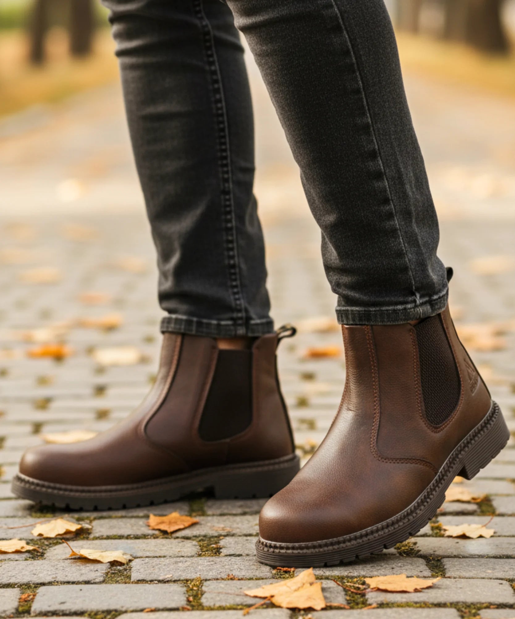 Comprar bota masculina chelsea couro impermeável casual social barato promoção frete grátis