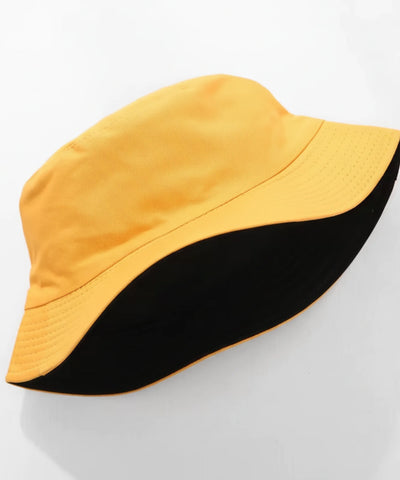 Comprar bucket chapeu dupla face algodão proteção solar unissex casual verão praia barato ou em promoção