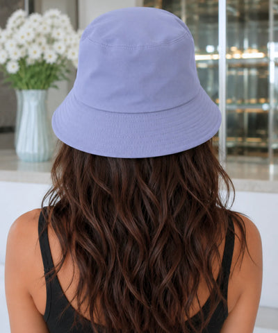 Comprar bucket chapeu dupla face algodão proteção solar unissex casual verão praia barato em promoção ANELLIMN