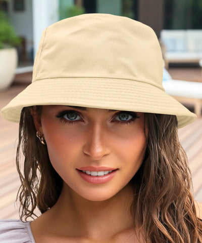 Comprar bucket chapeu unissex algodão premium proteção UV dobrável leve para praia trilhas e passeios em promoção ANELLIMN
