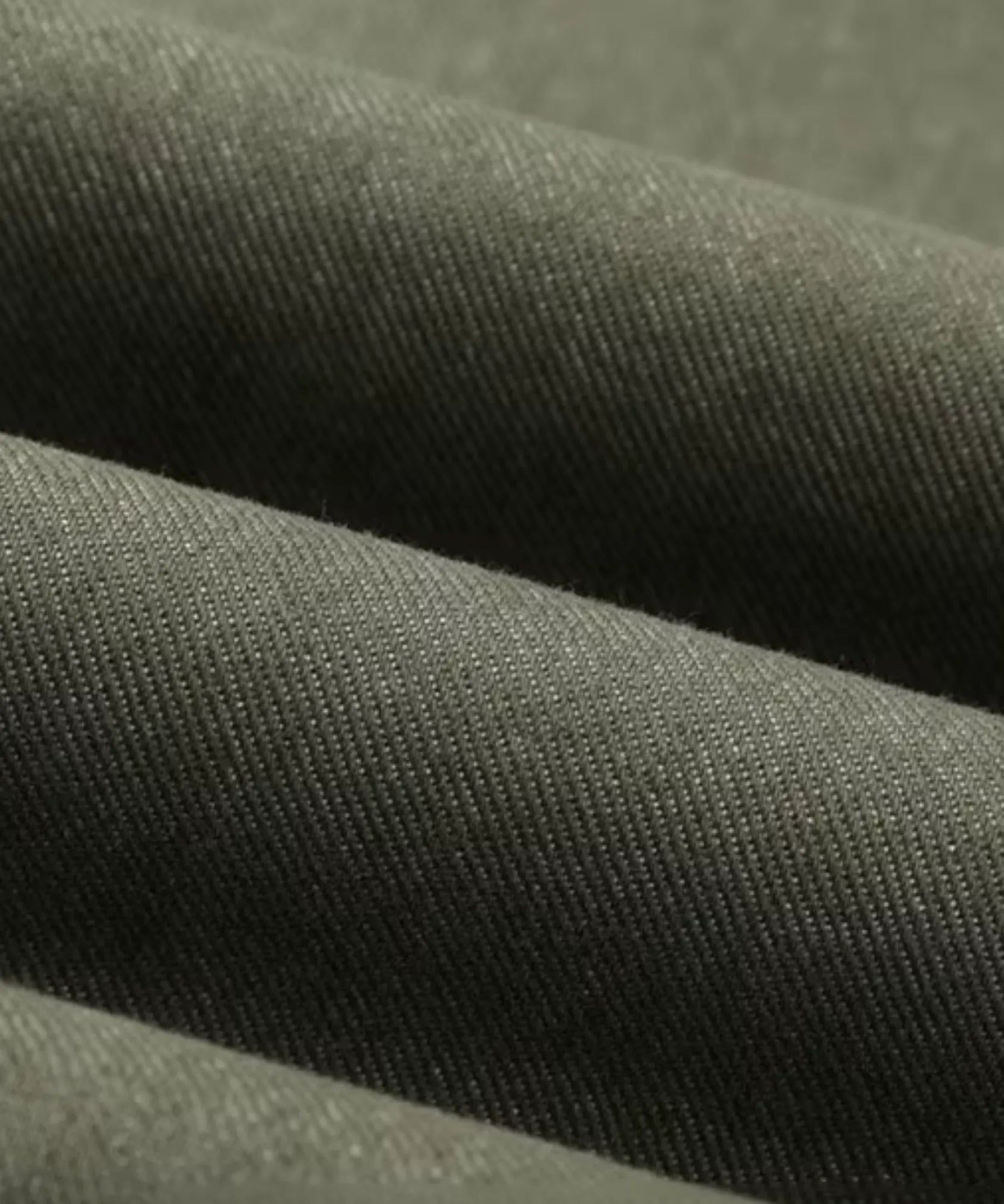 Comprar calça cargo pantalona verde militar tecido encorpado barata Anellimn