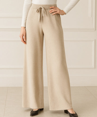 Calça Feminina Tricot Malha Confortável Elástica | Celin