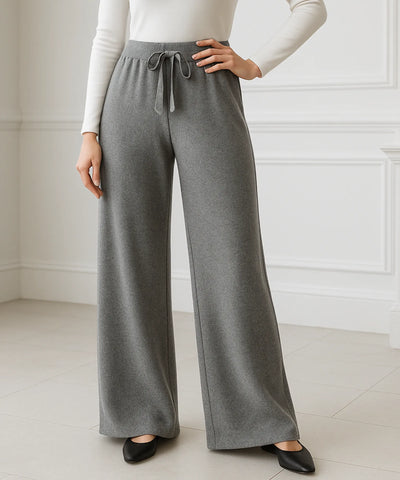 Calça Feminina Tricot Malha Confortável Elástica | Celin
