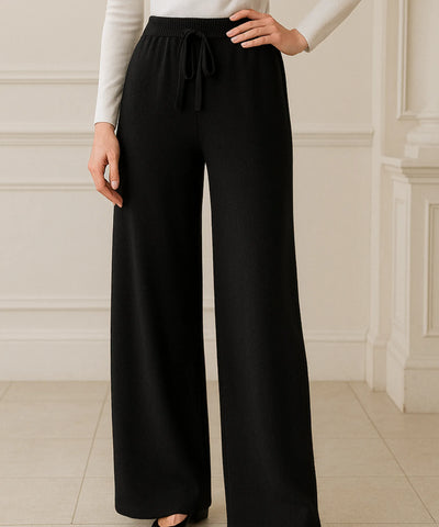 Calça Feminina Tricot Malha Confortável Elástica | Celin