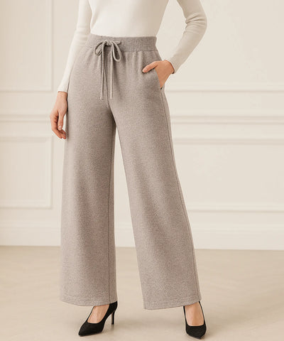 Calça Feminina Tricot Malha Confortável Elástica | Celin