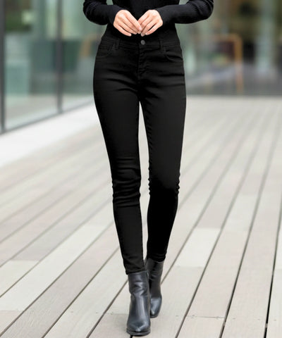 Calça Jeans Feminina Térmica Forrada Com Pelúcia | Blie