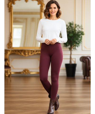 Comprar calça legging térmica feminina peluciada forrada fleece inverno segunda pele quentinha barato