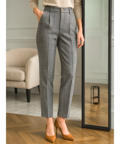 Calça Social Feminina Lã | Ricci