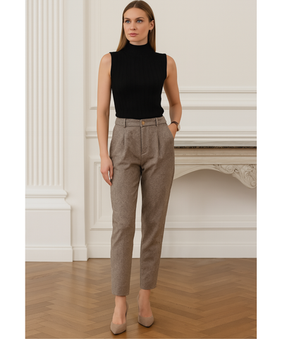 Calça Social Feminina Lã | Ricci