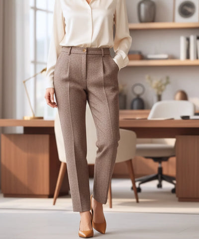 Calça Social Feminina Lã | Ricci