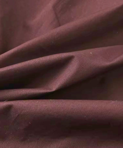 Comprar camisa com laço tecido de algodão marrom em promoção Anellimn