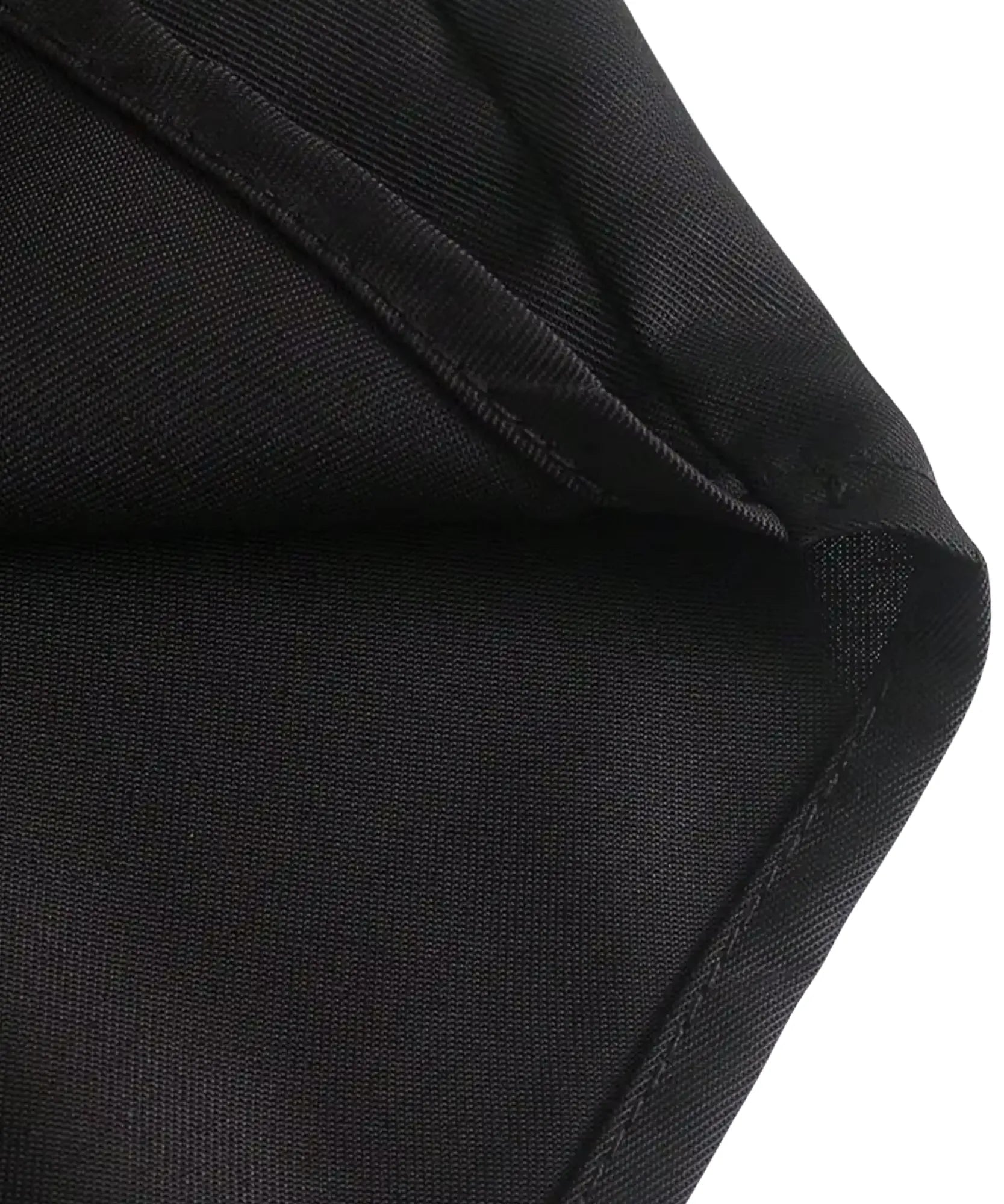 Comprar camisa preta feminina poliéster em promoção Anellimn