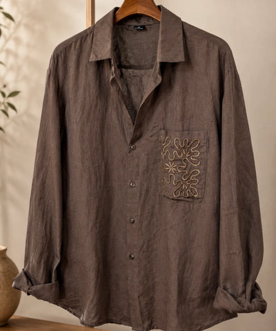 Camisa Social Feminina Manga Longa Viscose Elegante | Sofia