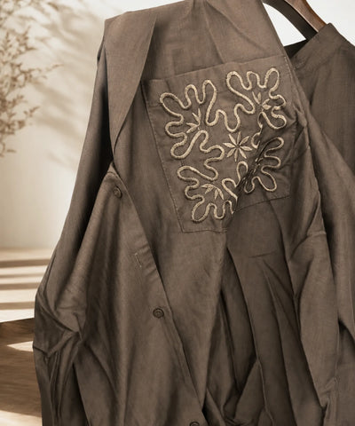 Camisa Social Feminina Manga Longa Viscose Elegante | Sofia