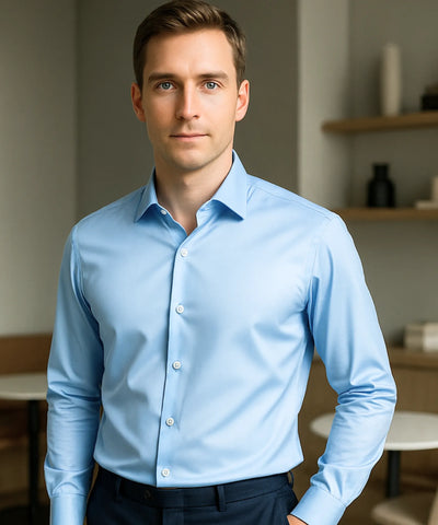 Camisa Social Masculina Tecnologia Premium Slim Fit | Pietro