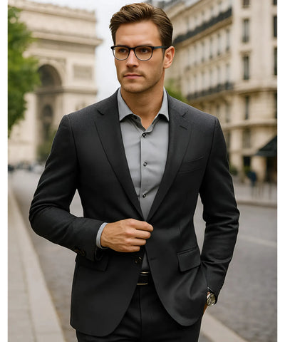 Camisa Social Masculina Tecnologia Premium Slim Fit | Pietro