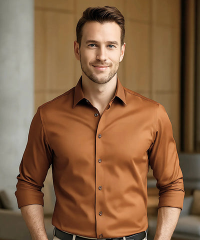 Camisa Social Masculina Tecnologia Premium Slim Fit | Pietro