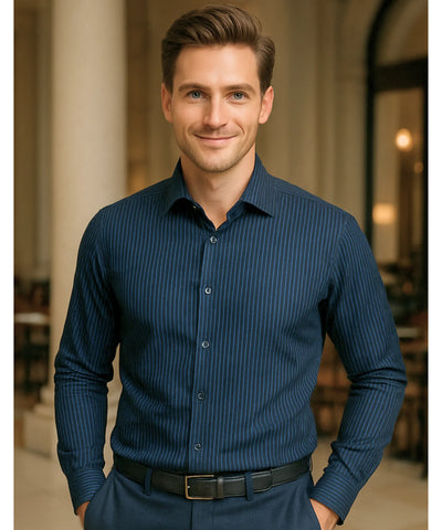 Comprar camisa social masculina xadrez algodão premium manga longa corte slim para trabalho e escritório em promoção ZARA
