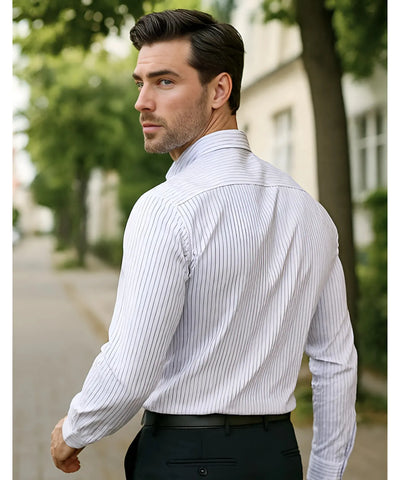 Camisa Social Masculina Xadrez Premium Algodão Slim | Ren