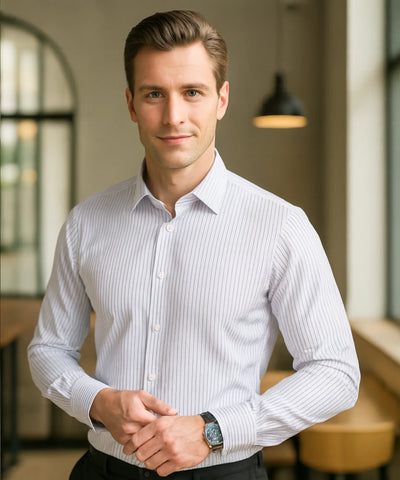 Camisa Social Masculina Xadrez Premium Algodão Slim | Ren