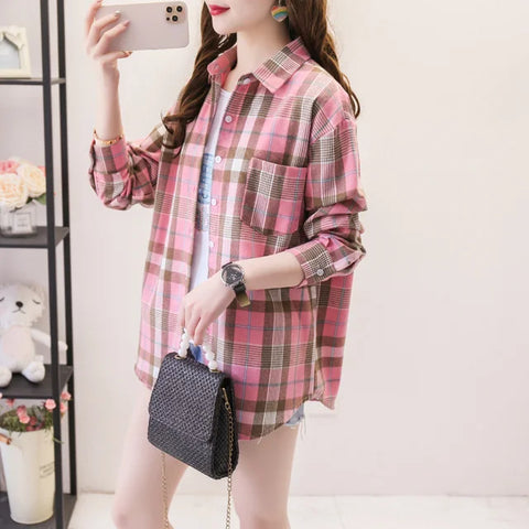 Camisa Xadrez Country Feminina - Anellimn