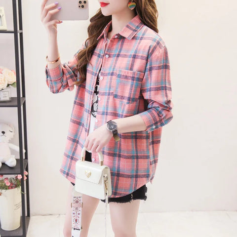 Camisa Xadrez Country Feminina - Anellimn