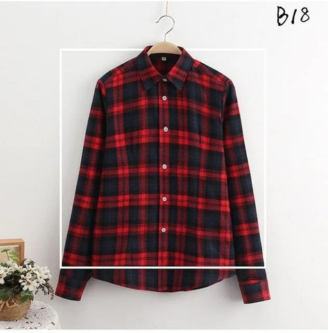 Camisa Xadrez Country Feminina - Anellimn