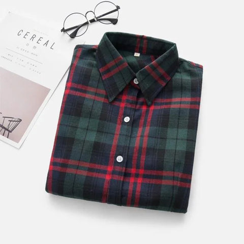 Camisa Xadrez Country Feminina - Anellimn