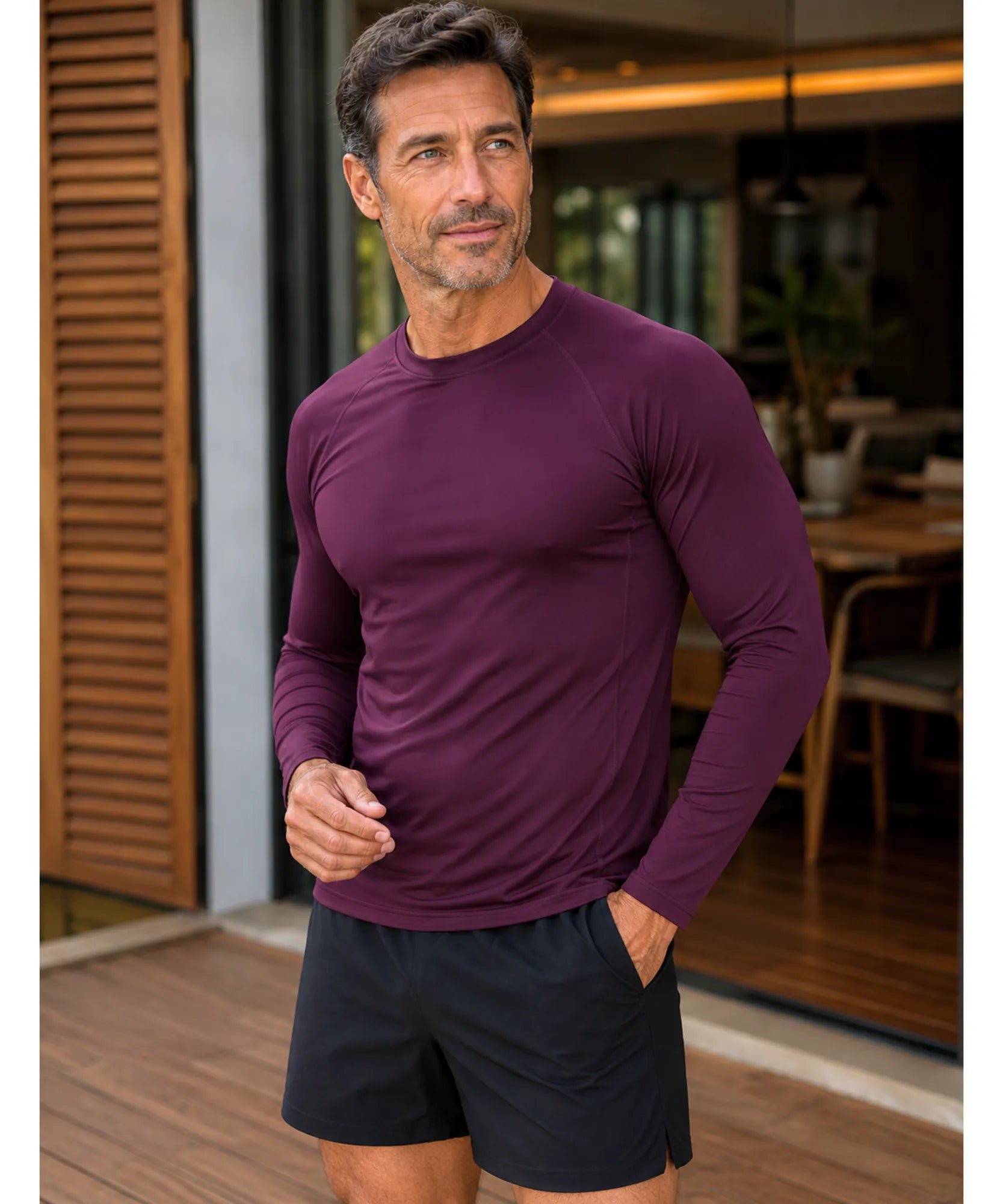 Comprar camiseta manga longa masculina térmica compressão academia esporte premium em promoção ZARA
