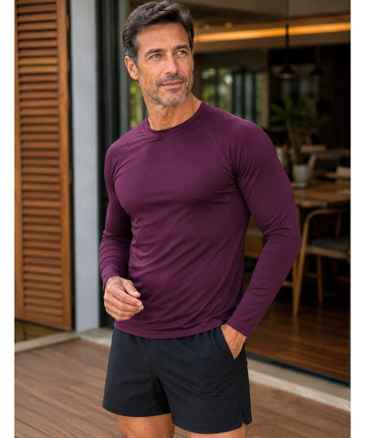 Comprar camiseta manga longa masculina térmica compressão academia esporte premium em promoção ZARA