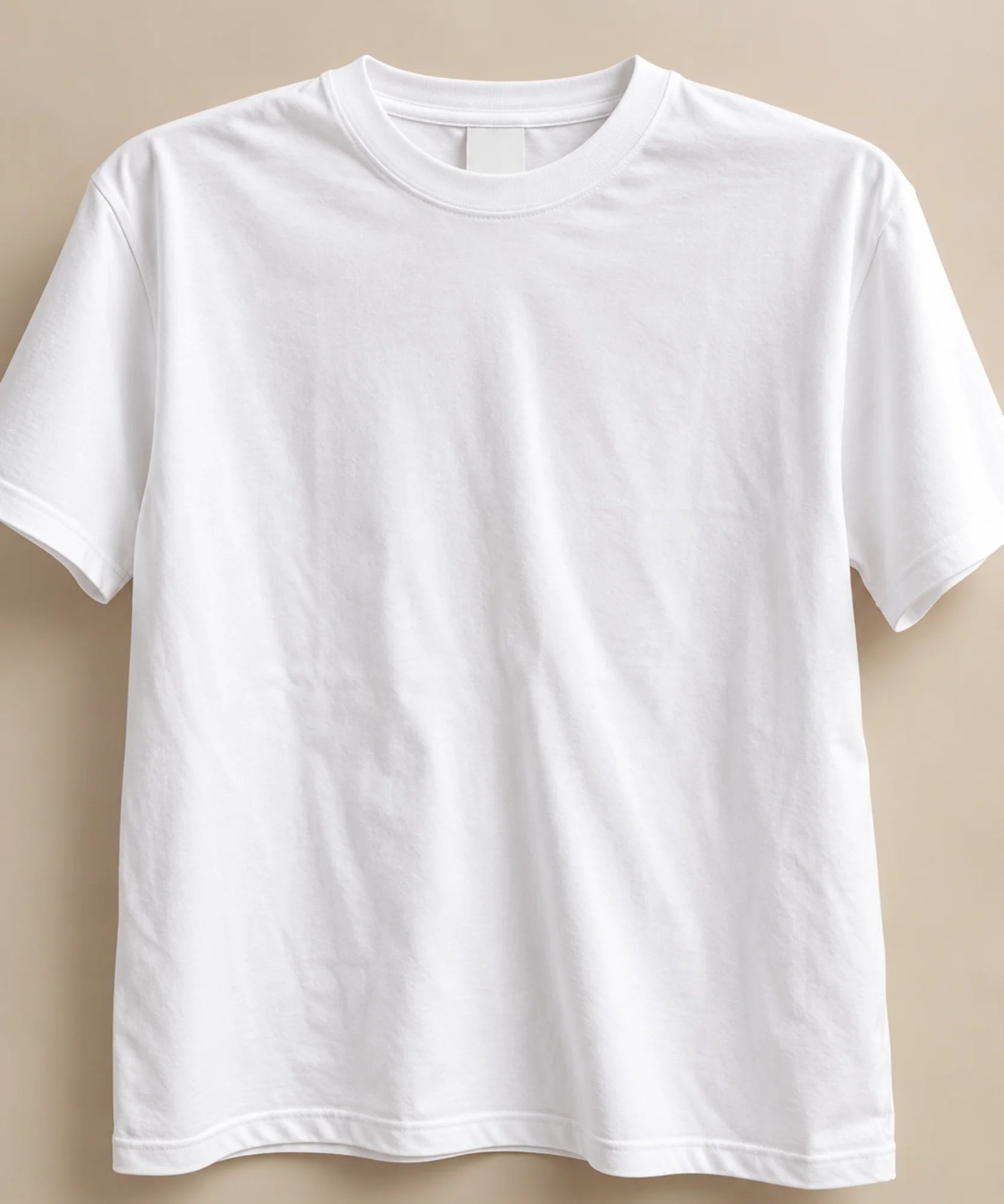 Comprar camiseta masculina algodão 600g branca no cabide em promoção Anellimn