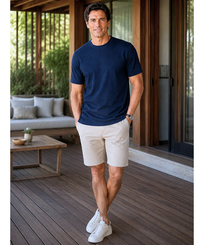 Comprar camiseta masculina básica algodão manga curta confortável casual premium barato promoção ZARA