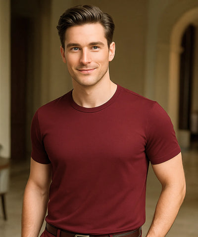 Camiseta Masculina Básica Algodão Confortável Premium | Alex
