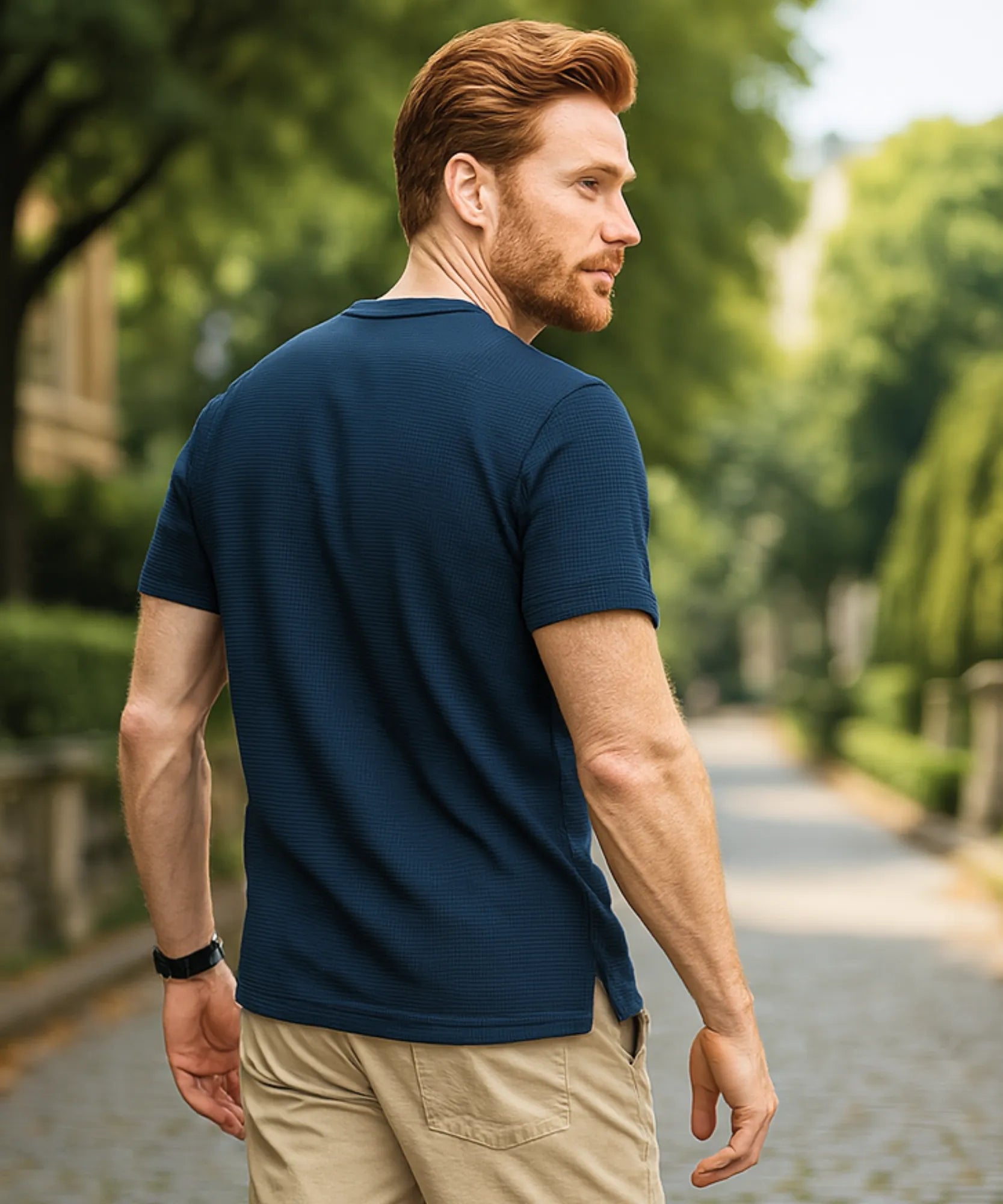 Comprar camiseta masculina manga curta textura diferenciada premium conforto superior casual social barato promoção ZARA
