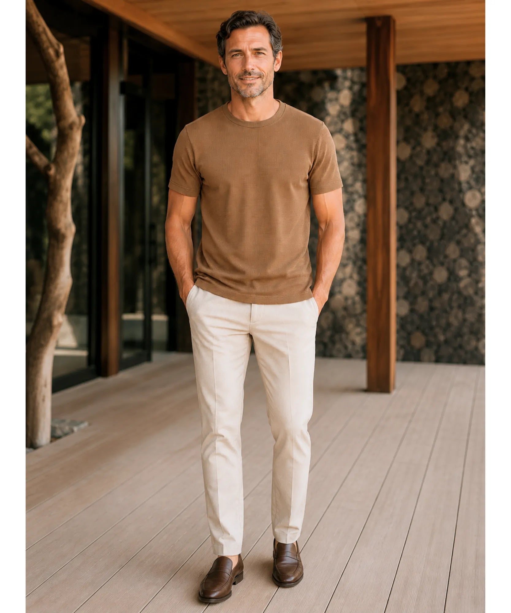 Comprar camiseta masculina manga curta textura diferenciada premium conforto superior casual social barato promoção ZARA