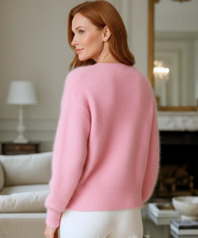 Comprar Cardigan feminino tricot pelúcia cinza alongado macio inverno confortável barato ou em promoção ZARA
