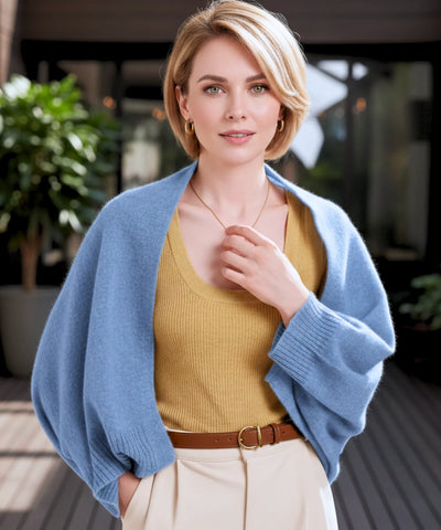 Cardigan Feminino Tricot Premium Modal Elegante | Biah