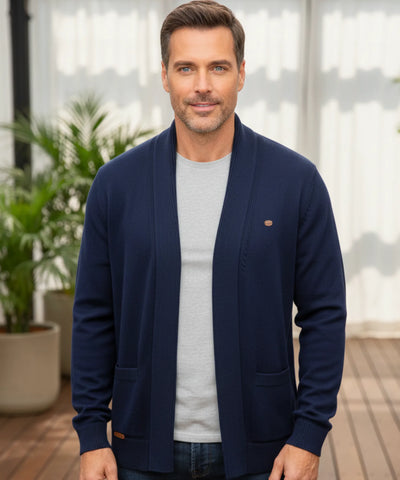 Comprar cardigan masculino tricot premium conforto elegante social casual moderno barato promoção ZARA