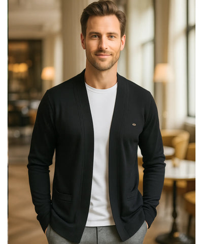 Cardigan Masculino Tricot Premium Elegante Confortável | Dilan