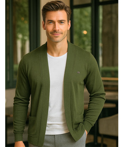 Comprar cardigan masculino tricot premium conforto elegante social casual moderno barato promoção ZARA

