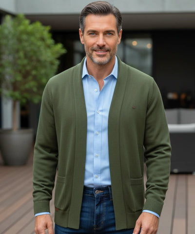 Comprar cardigan masculino tricot premium conforto elegante social casual moderno barato promoção ZARA