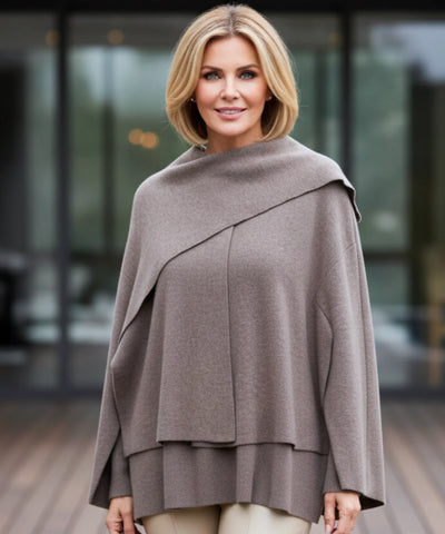 Comprar casaco feminino tricot oversized lã batida inverno quente confortável em promoção ZARA