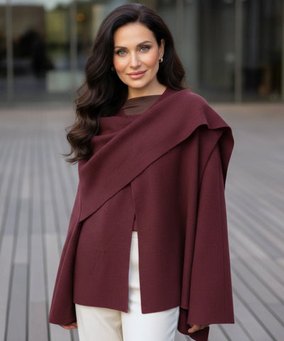 Comprar casaco feminino tricot oversized lã batida inverno quente confortável em promoção ZARA