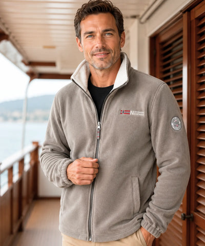 Comprar casaco masculino de lã com zíper gola alta térmico inverno outdoor trabalho em promoção ZARA