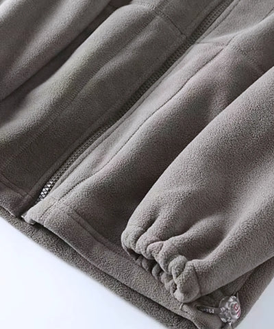 Comprar casaco masculino de lã com zíper gola alta térmico inverno outdoor trabalho em promoção ZARA